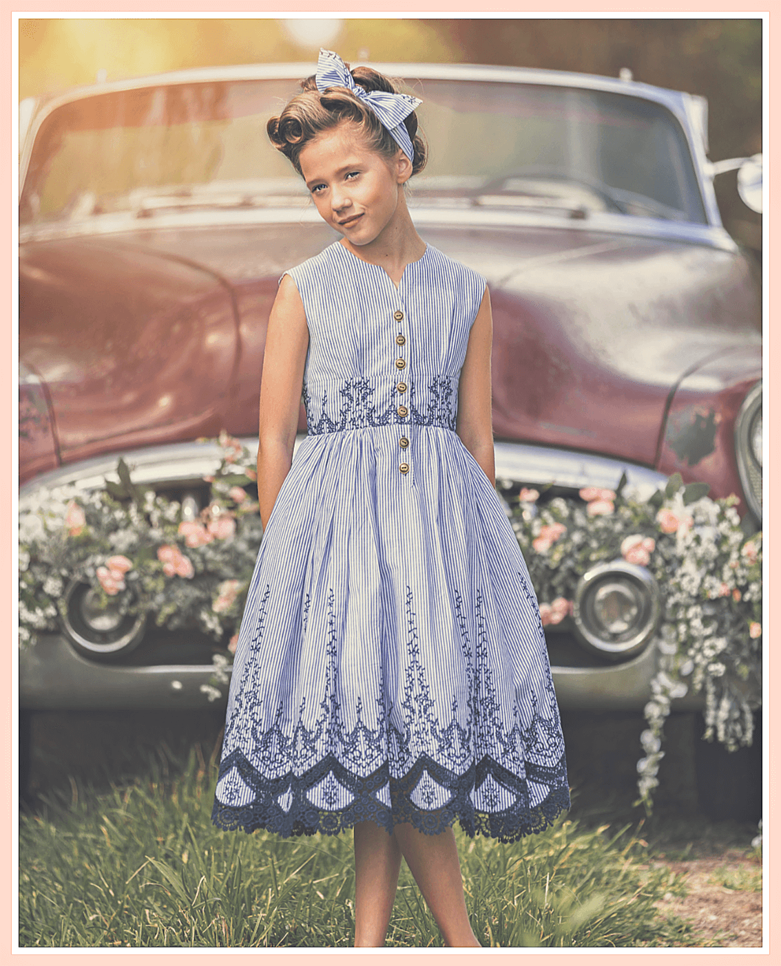 Vintage Little Girl Dresses Cheap Sale ...