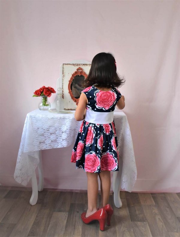 Opal roses party dress like mommy