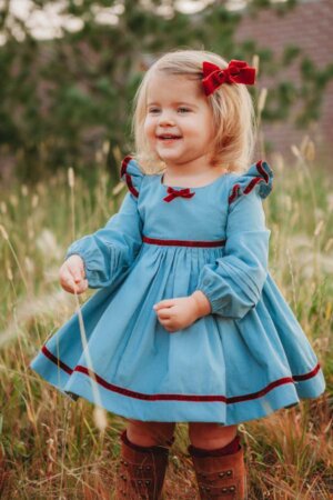 Danica Baby Dress/Bubble | Vintage Little Lady