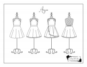 62 Free Coloring Pages Dresses  HD