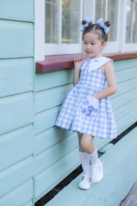 Eva Dress/Faux Pinny | Vintage Little Lady