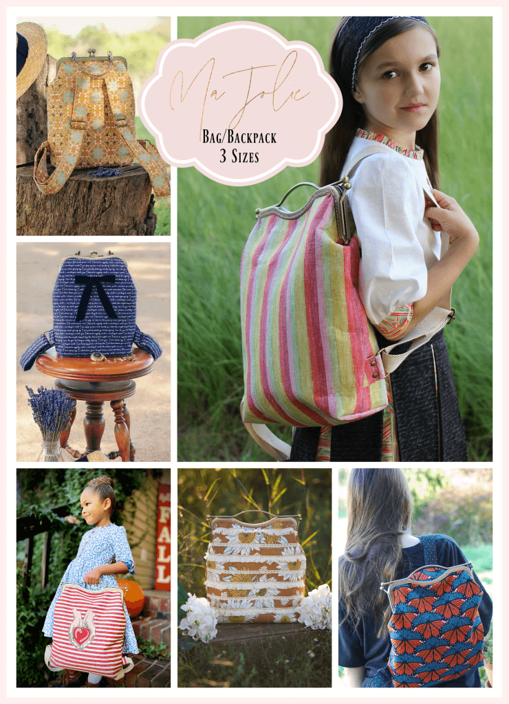Ma Jolie Bag/Backpack/Purse | Vintage Little Lady
