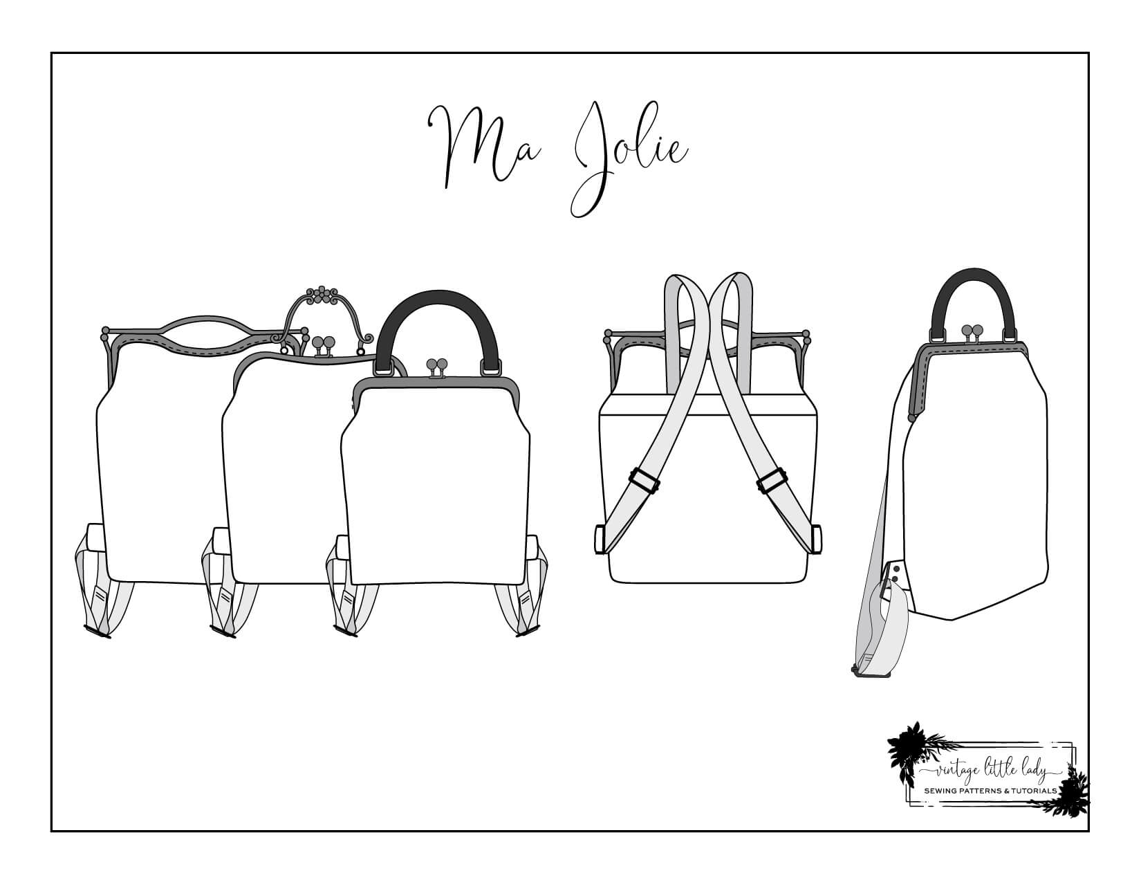 Ma Jolie Bag ColoringPage