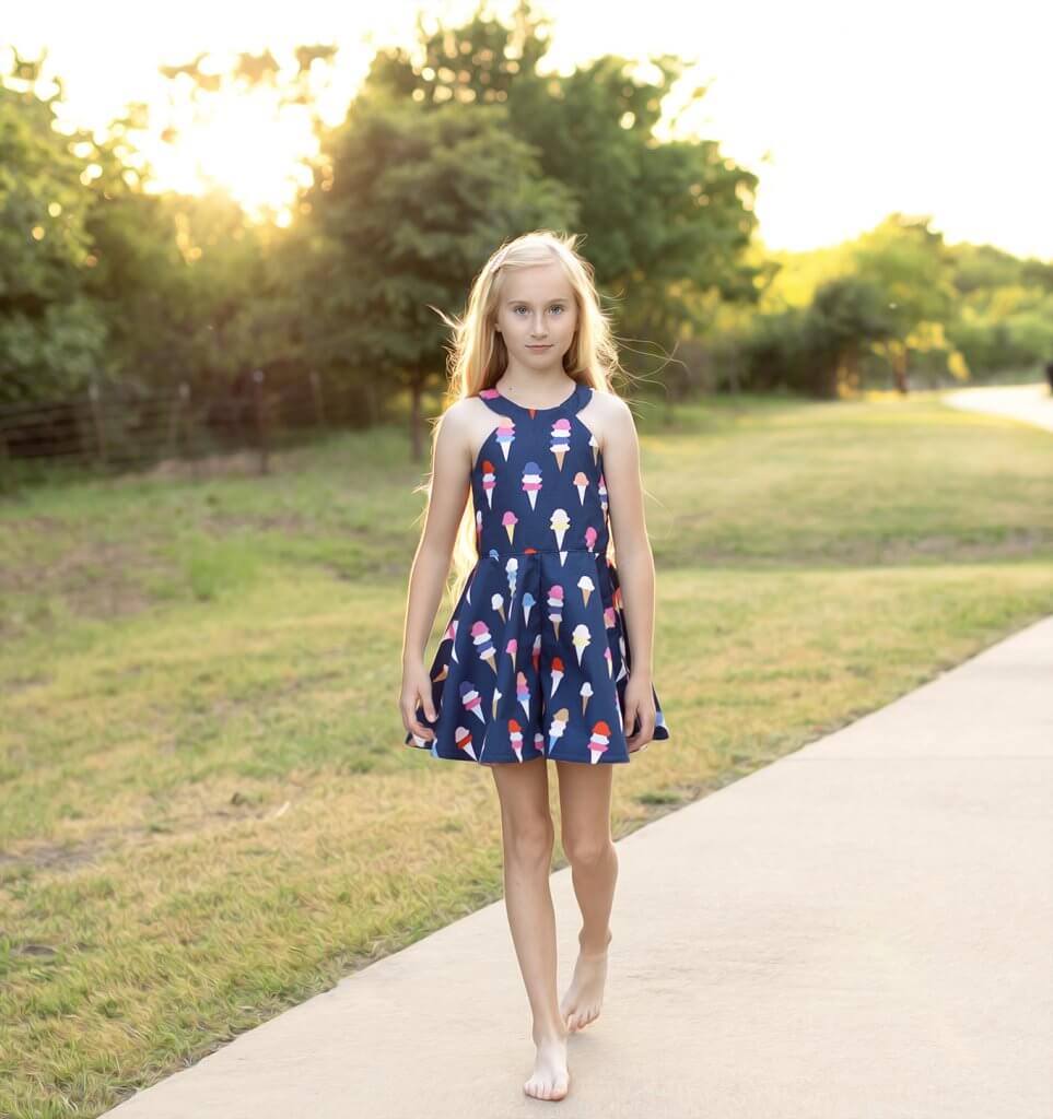 Amy Tween Dress/Romper | Vintage Little Lady