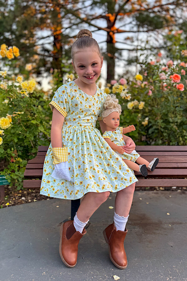 Cheryl smith child and doll